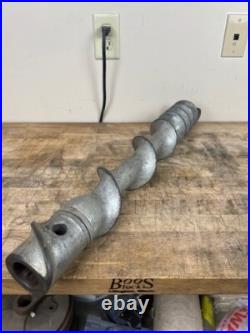 Hobart Conveyor Assembly Meat Mixer/Grinder Auger Part# 00-111840, 01-650120