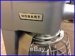 Hobart D300t commercial 30 quart mixer Withmeat grinder and Pelican Head 3Ph 208V