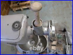 Hobart D-300 Mixer with 3 Bowls Hook 2 Whips 2 Paddles Pelican Head & Meat Grinder
