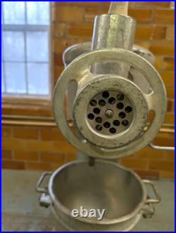Hobart D-300 Mixer with 3 Bowls Hook 2 Whips 2 Paddles Pelican Head & Meat Grinder