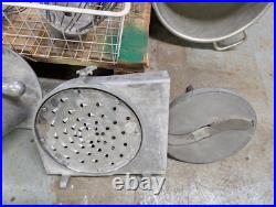 Hobart D-300 Mixer with 3 Bowls Hook 2 Whips 2 Paddles Pelican Head & Meat Grinder