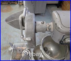 Hobart D-300 Mixer with 3 Bowls Hook 2 Whips 2 Paddles Pelican Head & Meat Grinder