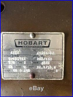 Hobart Electric Motor MEAT GRINDER MIXER 4346/ BUTCHER SHOP/PARTS Oem#ml-019180