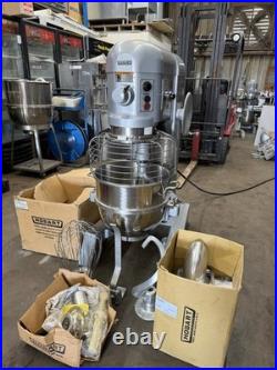 Hobart H600 Commercial Floor Mixer 4-Speed with Bowl & Attachments