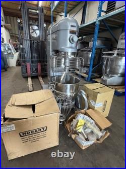 Hobart H600 Commercial Floor Mixer 4-Speed with Bowl & Attachments