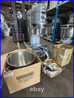 Hobart H600 Commercial Floor Mixer 4-Speed with Bowl & Attachments