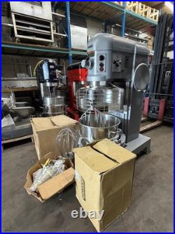 Hobart H600 Commercial Floor Mixer 4-Speed with Bowl & Attachments