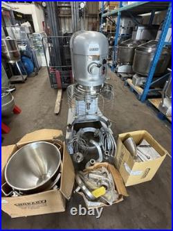 Hobart H600 Commercial Floor Mixer 4-Speed with Bowl & Attachments