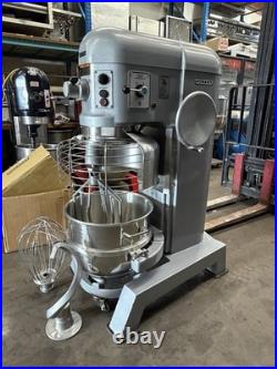 Hobart H600 Commercial Floor Mixer 4-Speed with Bowl & Attachments