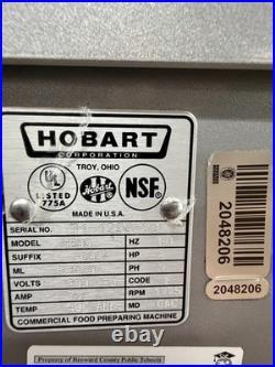 Hobart H600 Commercial Floor Mixer 4-Speed with Bowl & Attachments