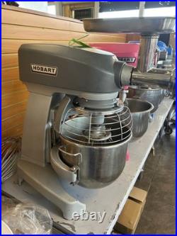 Hobart HL200 Legacy 20-Quart 3-Speed Mixer With Whip & Meat Grinder Attach-120V
