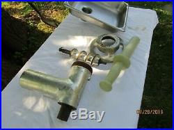 Hobart Heavy Duty Meat Grinder Attachment with Housing, Worm Gear, & Pan, 1/2shaft