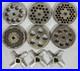 Hobart_L_W_Meat_Grinder_Plates_Knives_Lot_12_Commercial_Pierre_Chambrin_01_aqq