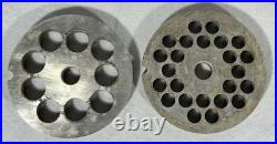 Hobart & L&W Meat Grinder Plates Knives Lot #12 Commercial Pierre Chambrin