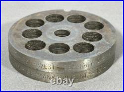 Hobart & L&W Meat Grinder Plates Knives Lot #12 Commercial Pierre Chambrin
