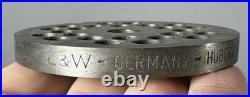 Hobart & L&W Meat Grinder Plates Knives Lot #12 Commercial Pierre Chambrin