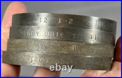 Hobart & L&W Meat Grinder Plates Knives Lot #12 Commercial Pierre Chambrin