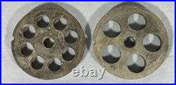 Hobart & L&W Meat Grinder Plates Knives Lot #12 Commercial Pierre Chambrin