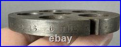 Hobart & L&W Meat Grinder Plates Knives Lot #12 Commercial Pierre Chambrin