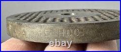 Hobart & L&W Meat Grinder Plates Knives Lot #12 Commercial Pierre Chambrin