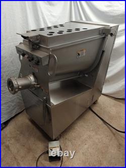 Hobart MG1532 # 32 Meat Mixer Grinder Air-Drive Foot Switch 3ph phase converter