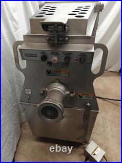 Hobart MG1532 # 32 Meat Mixer Grinder Air-Drive Foot Switch 3ph phase converter
