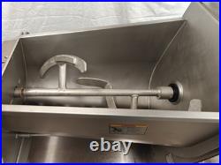 Hobart MG1532 # 32 Meat Mixer Grinder Air-Drive Foot Switch 3ph phase converter