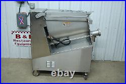 Hobart MG1532 Heavy Duty Meat Mixer Grinder with 150 LB Hopper, Foot Switch