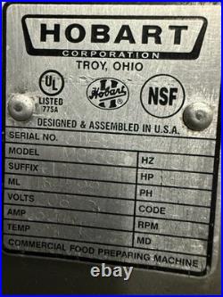 Hobart MG1532 Meat Grinder Mixer Chopper 208v 3 Phase (#32) Rebuild