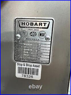 Hobart MG1532 Meat Grinder with 150 LB Hopper, Foot Switch Asking Price $10,000