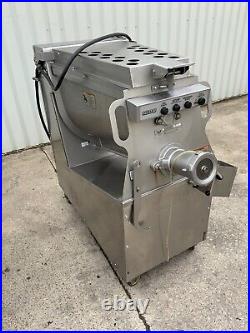 Hobart MG1532 commercial meat grinder mixer #32 Hub 150# capacity Butcher 22