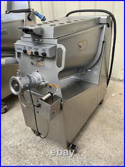 Hobart MG1532 commercial meat grinder mixer #32 Hub 150# capacity Butcher 44