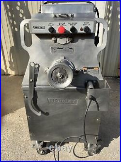 Hobart MG1532 commercial meat grinder mixer #32 Hub 150# capacity Butcher 49