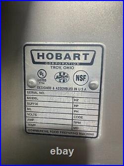 Hobart MG2032 8.5 HP Meat Beef Mixer Grinder #32, Grocery Butcher 4346 Biro