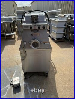 Hobart MG2032 Commercial meat grinder mixer 200# Beef Butcher #32 grinder head