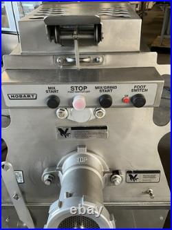 Hobart MG2032 Commercial meat grinder mixer 200# Beef Butcher #32 grinder head