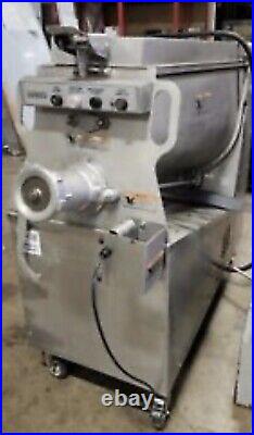 Hobart MG2032 commercial meat grinder mixer #32 Hub 200# capacity Butcher Shop A