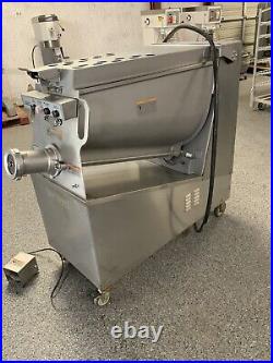 Hobart MG2032 commercial meat grinder mixer #32 Hub 200# capacity Butcher Shop E