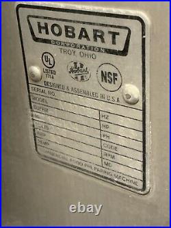 Hobart MG2032 commercial meat grinder mixer #32 Hub 200# capacity Butcher Shop E