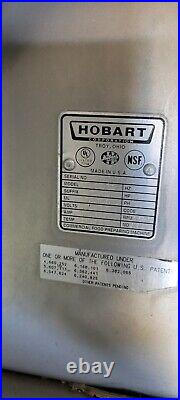 Hobart MG2032 commercial meat grinders mixers #32 Hub 200# capacity butcher Pair