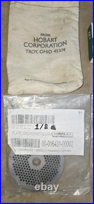 Hobart Meat Grinder (3) 22 Chopper Knife & (1) 22 PLT- 1/8 Chopper Plate