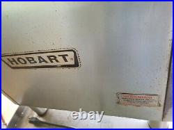 Hobart Meat Grinder #4822-Funnel Head, Large Pan