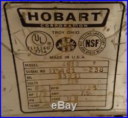 Hobart Meat Grinder/Chopper Model 4812