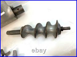 Hobart Meat Grinder Chopper With Blades & Round Pan Fits 12# Hub S8614
