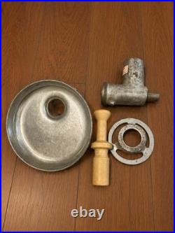 Hobart Meat Grinder Feed Pan Bowl Wrench Ring & Plastic Stomper OEM Set