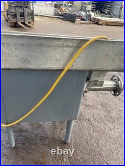 Hobart Meat Grinder Galvanized pan #32 plate