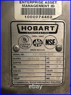Hobart Meat Grinder Mg1532 8.5 HP Tested Clean! We Ship International