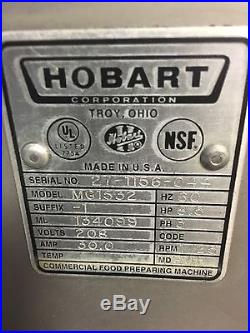 Hobart Meat Grinder / Mixer MG1532