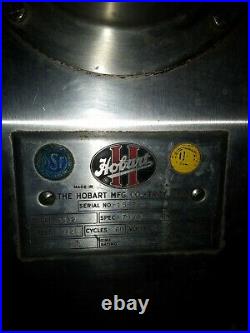 Hobart Meat Grinder Model 4532. RPM1725. Phase 3. AMP 5.8 please read description