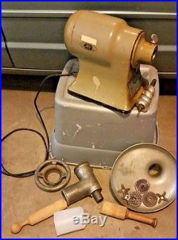 Hobart Meat Grinder Model 4612 With Blades Screw and All That Is Shown